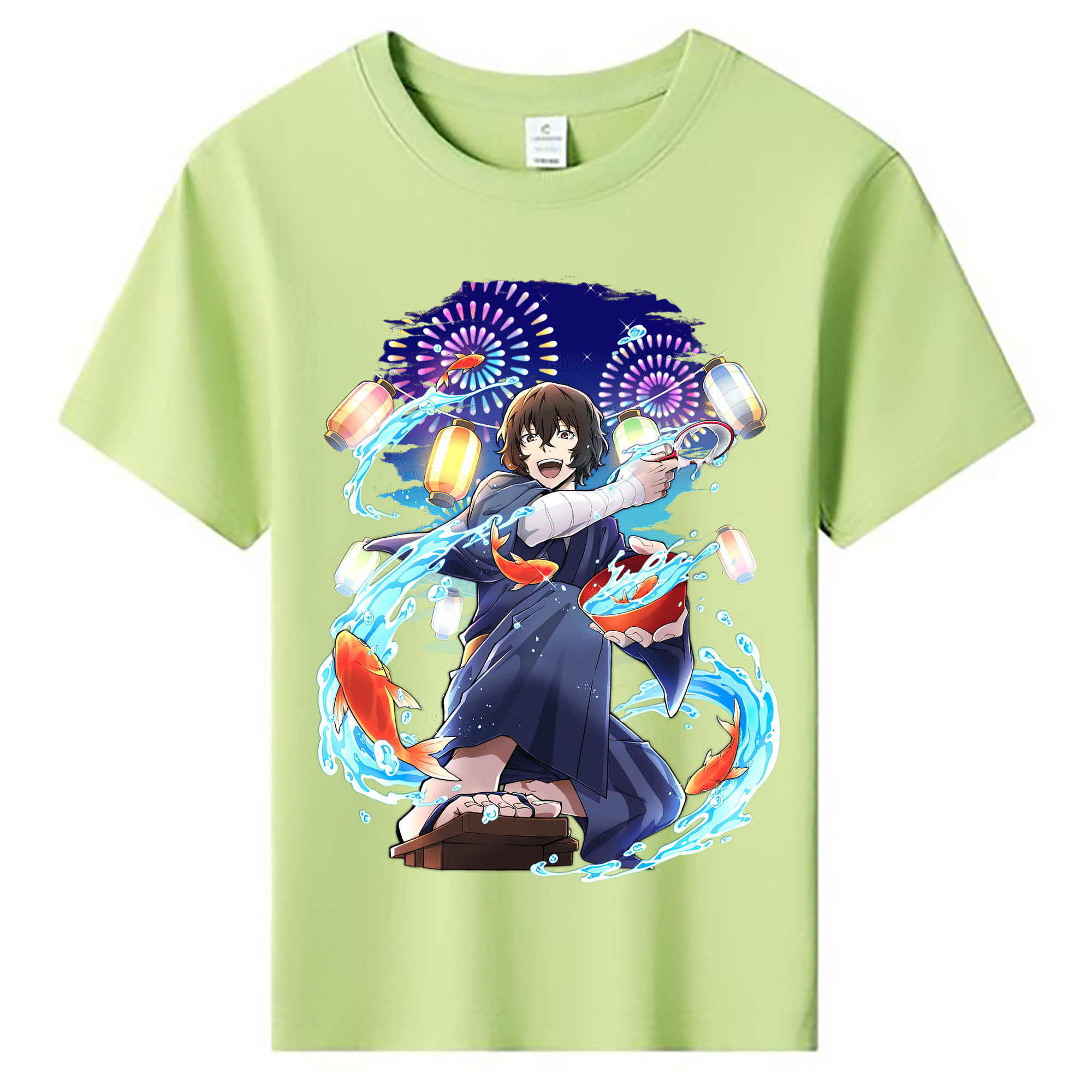 （画像用） 文豪ストレイドッグス Bungo Stray Dogs 綿100％キッズTシャツ（フロントプリント）